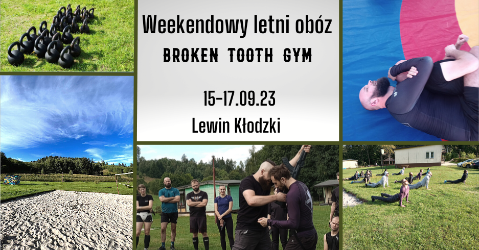 Weekendowy obóz letni Broken Tooth Gym